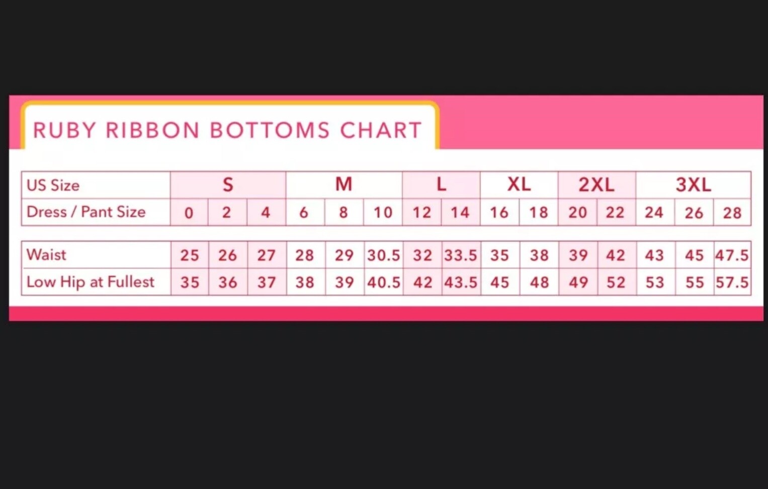 RUBY RIBBON SECOND SKIN PANTY #1462 NEW!