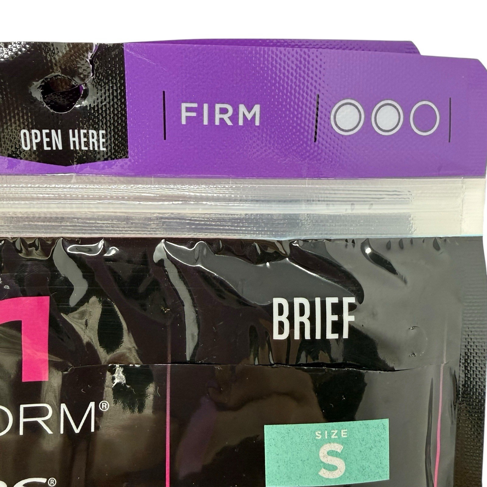 Maidenform Flexees Shapes Size Small Firm Brief Cool Comfort Black Lot of 2 New