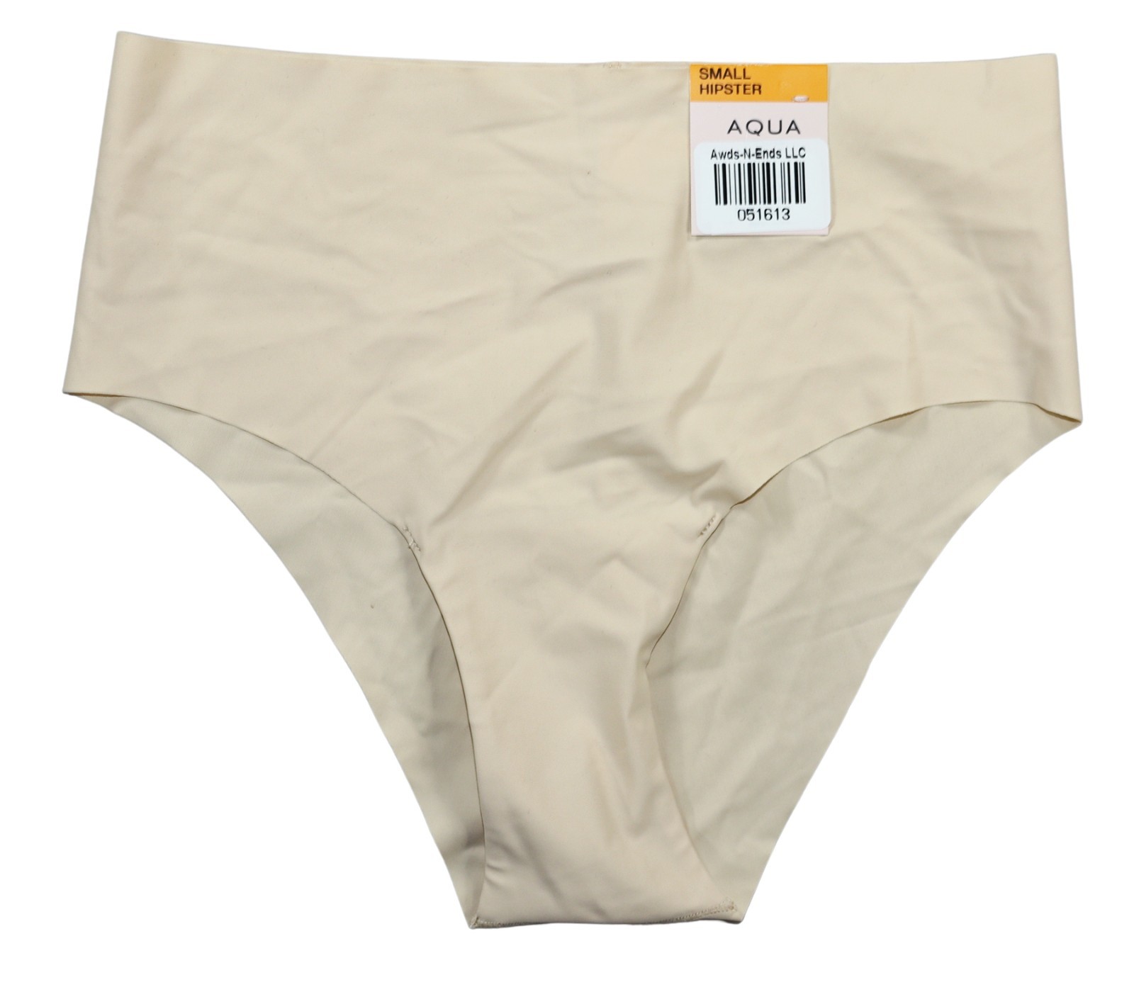 Aqua Intimates Laser Cut Microfiber Solid Hipster Panty Women’s Underwear NWT