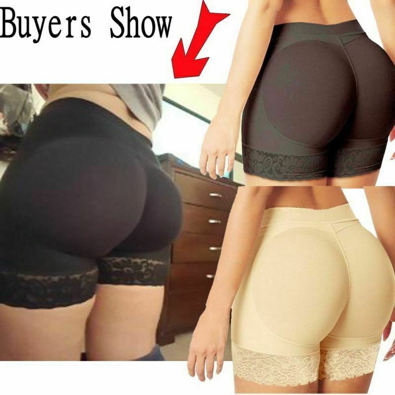 Women Buttock Padded Bum Pants Hip Enhancer Shaper Butt Lift Boyshorts Underwear