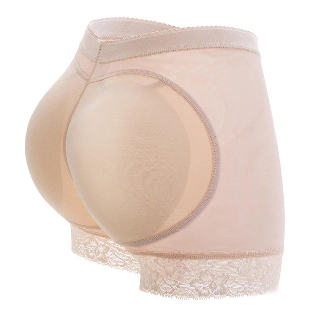 THICK PADDED BUTT n HIP ENHANCER SHAPER GIRDLE GIRLSHORT UNDERWEAR PANTIE M-2XL