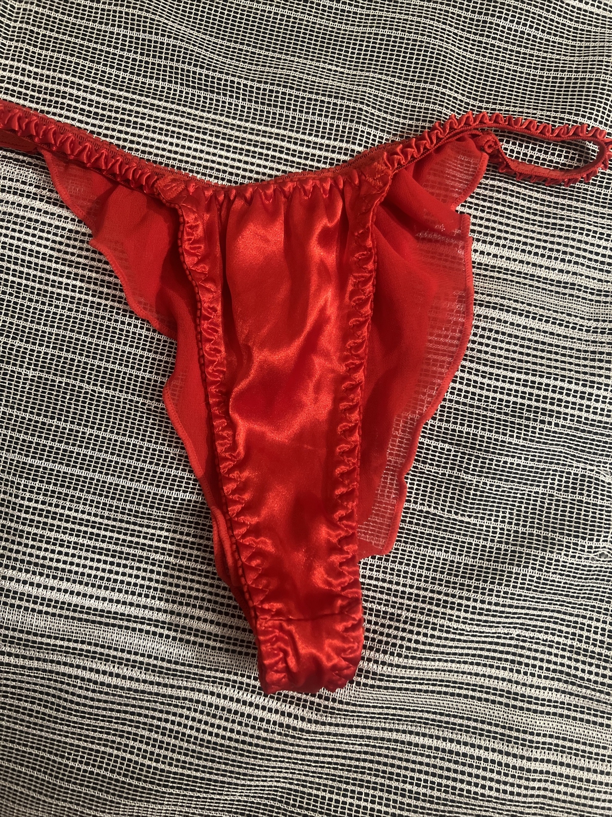 VTG WOMEN’S PANTIES BIKINI LINGERIE CAPRICIA O’DARE SIZE 7/L 100% POLYESTER