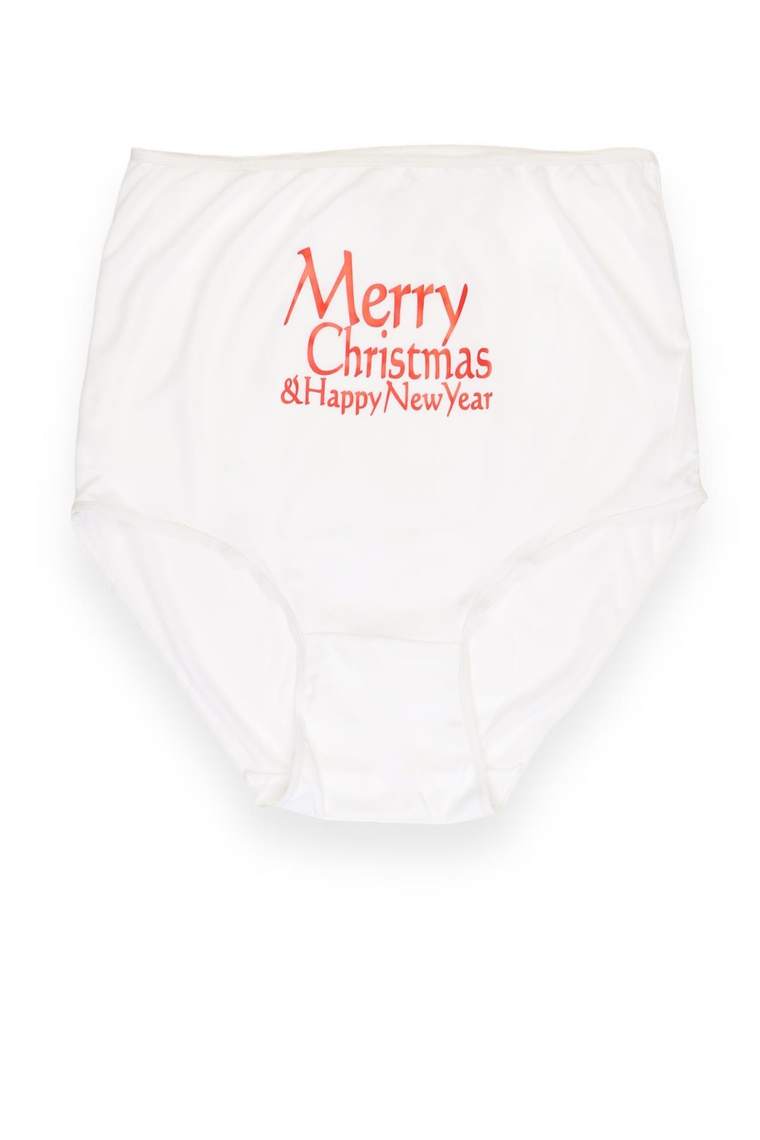 Funny Printed High Waist Briefs Big Beautiful Happy Birthday Christmas Underwear