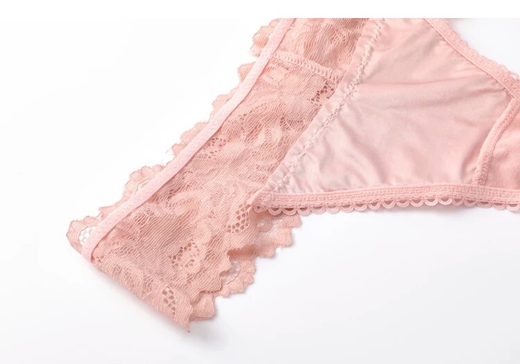 2025 Women Sexy Lace Panties Low-Waist Briefs Thongs Female Underwear G String