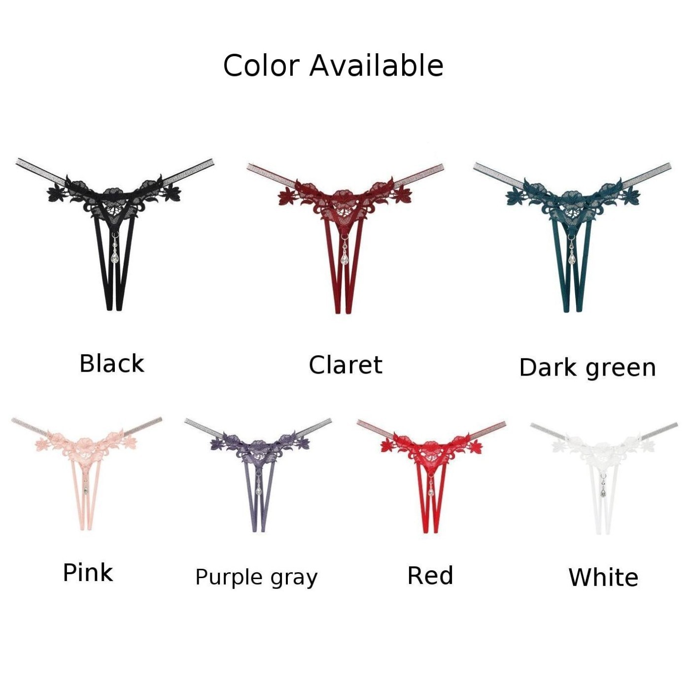Home Sleeping Underwear Panties Cute With Pearls Lace Sexy Transparent