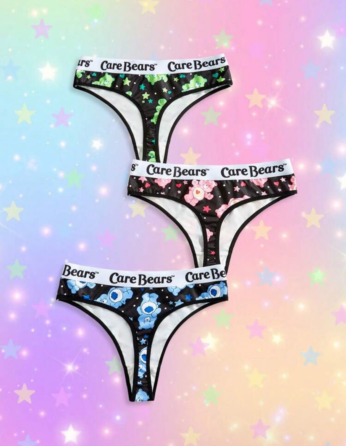Care Bears 3 piece Panty