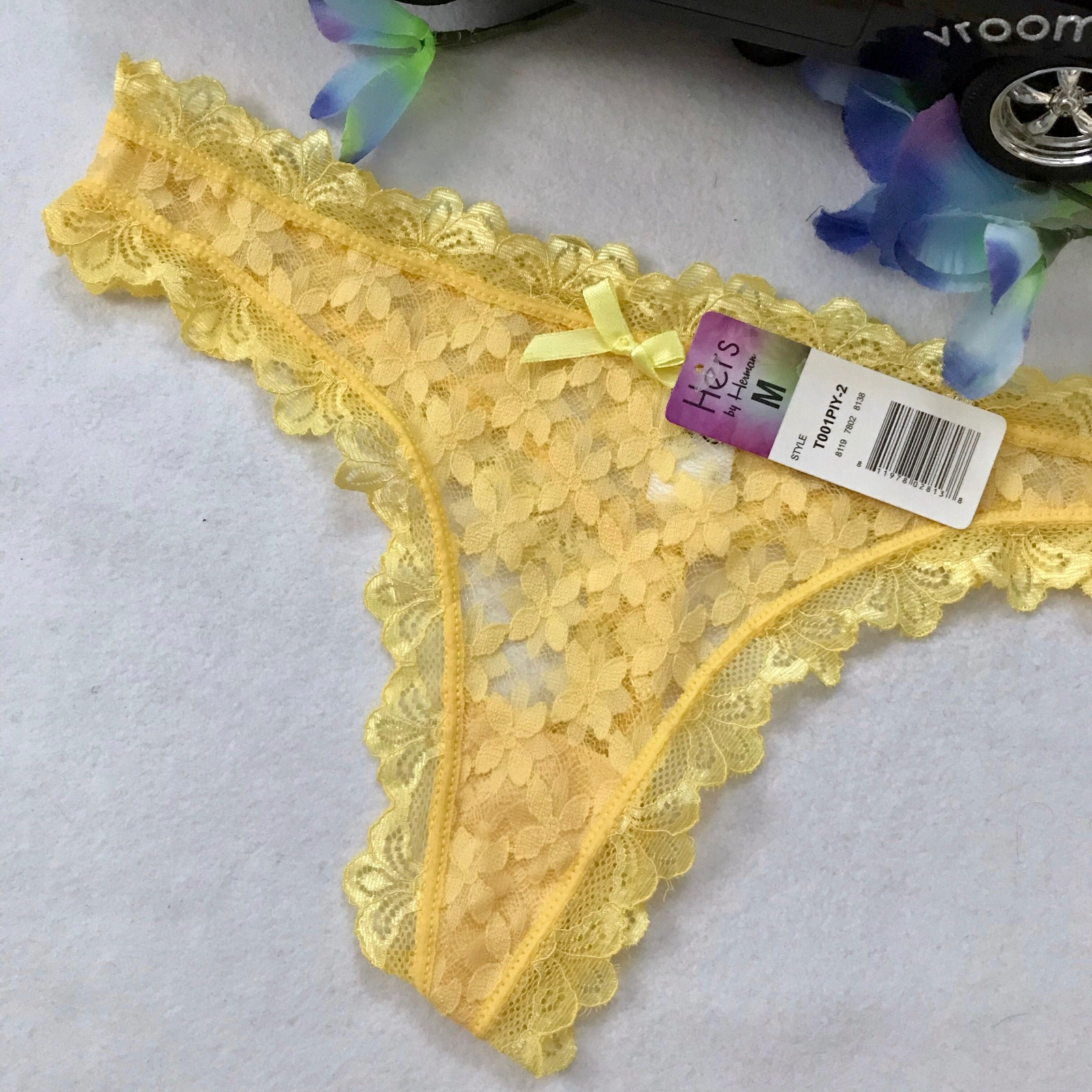 Hers by Herman NWT Lace Thong Panties Women XL *Pls See Description*