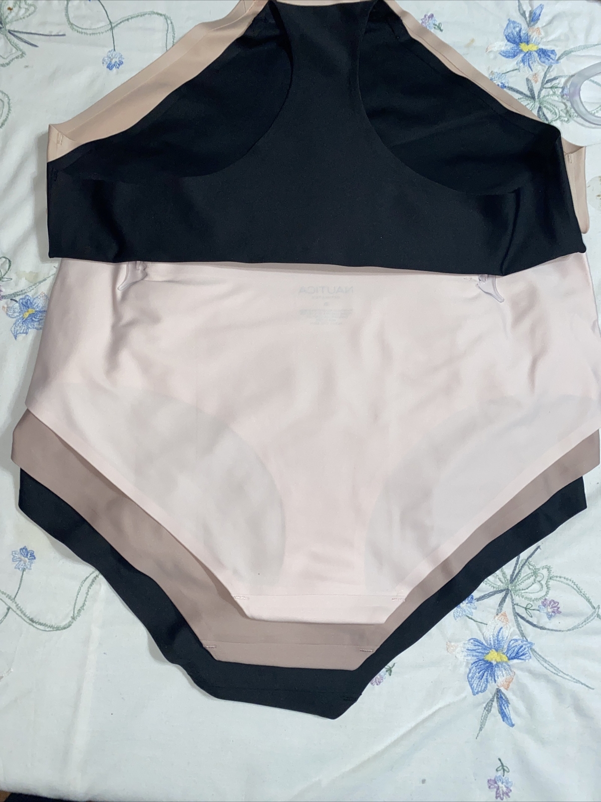 NÁUTICA ~ Women’s NT3206 Laser Briefs Panties Hipsters 5-Pair ~ XL ~UNIQUE