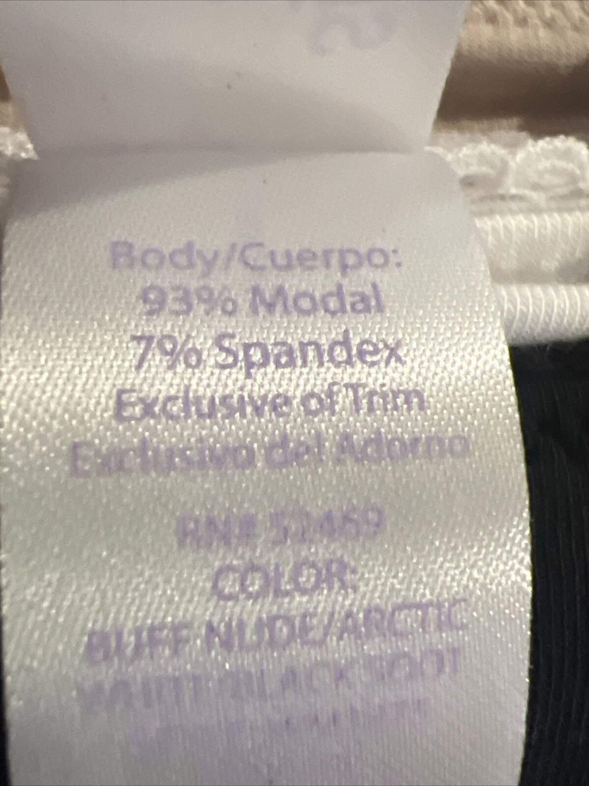 SECRET TREASURES womens XXL Intimates brief white beige black 3pr super soft NWT