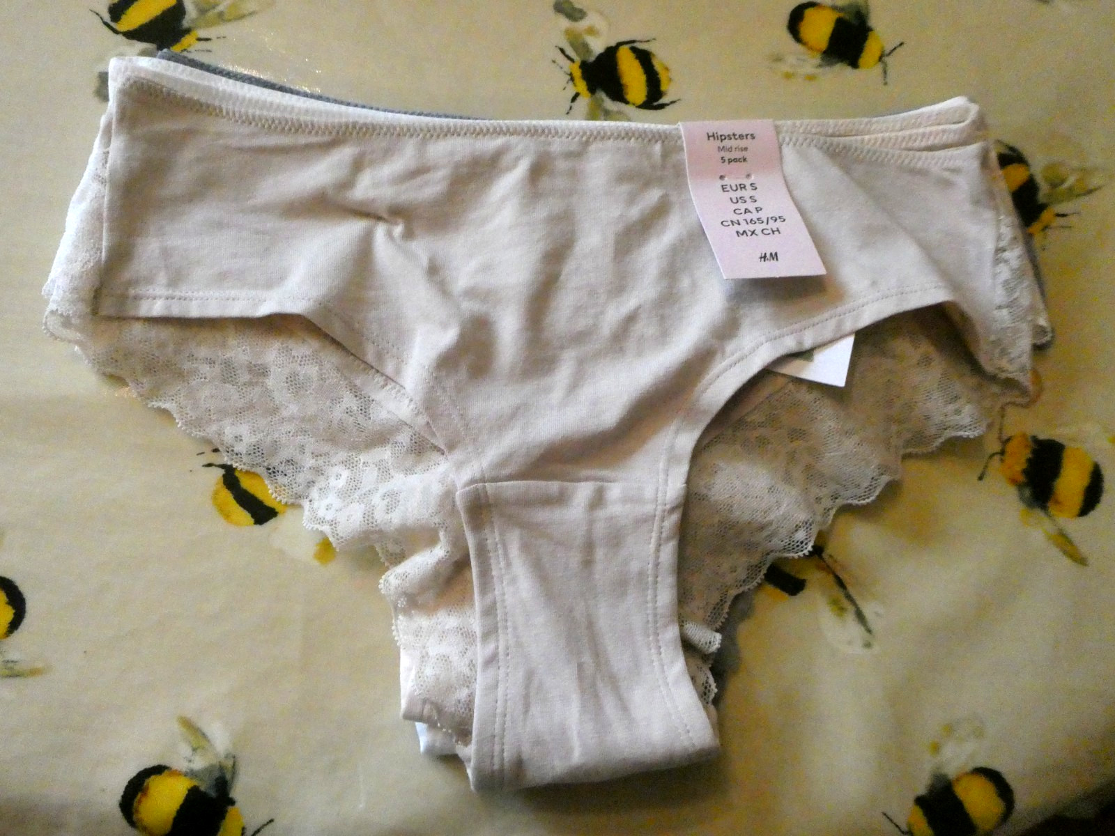 H&M Hipsters x5 Pack Mid Rise Small,