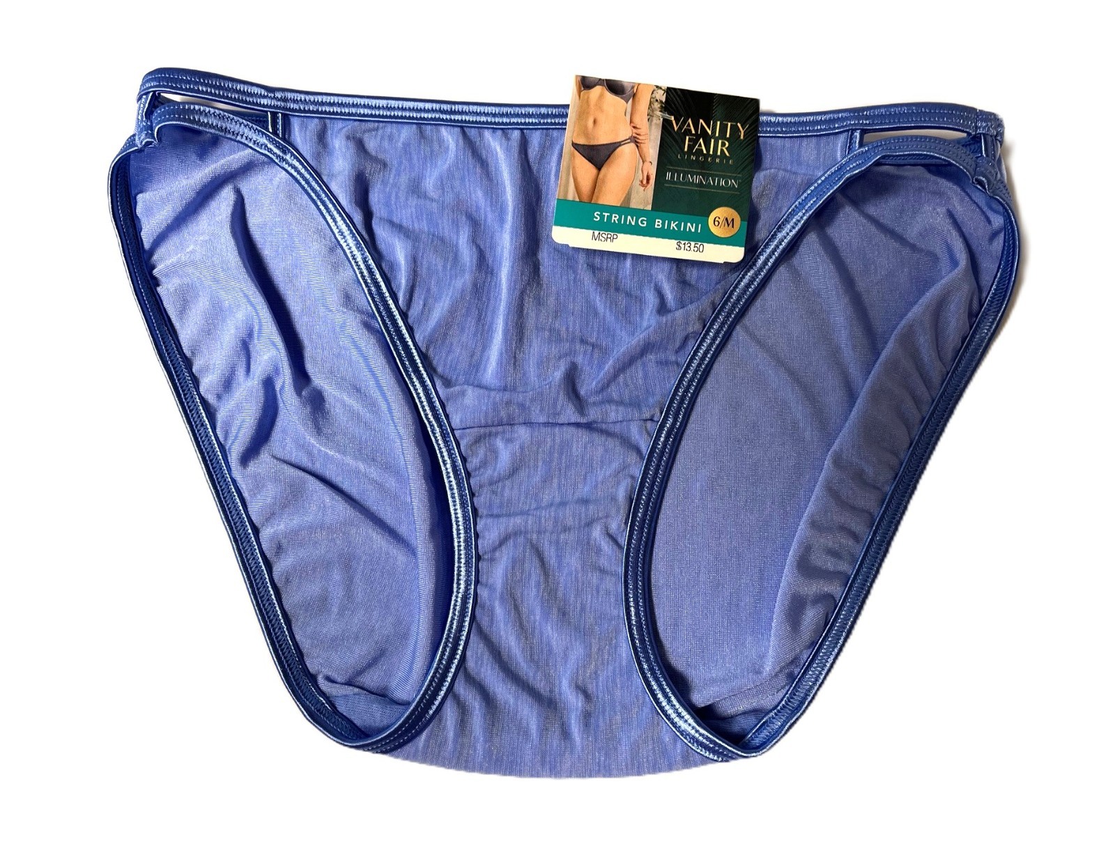 Lot/4 Size 6 Bikinis & Tanga Maidenform, Jockey, VF Illumination, Comb. Ret $38.