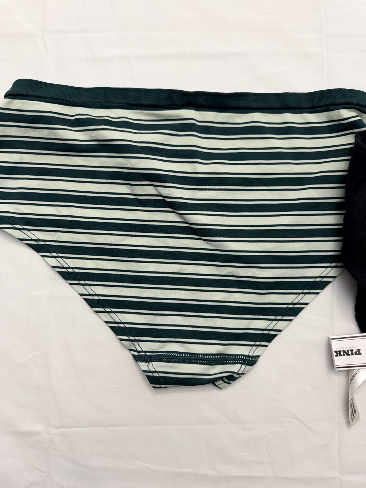 PINK Victoria’s Secret Hipster Panties Womens XL Multicolor Striped 2 Pack NWT