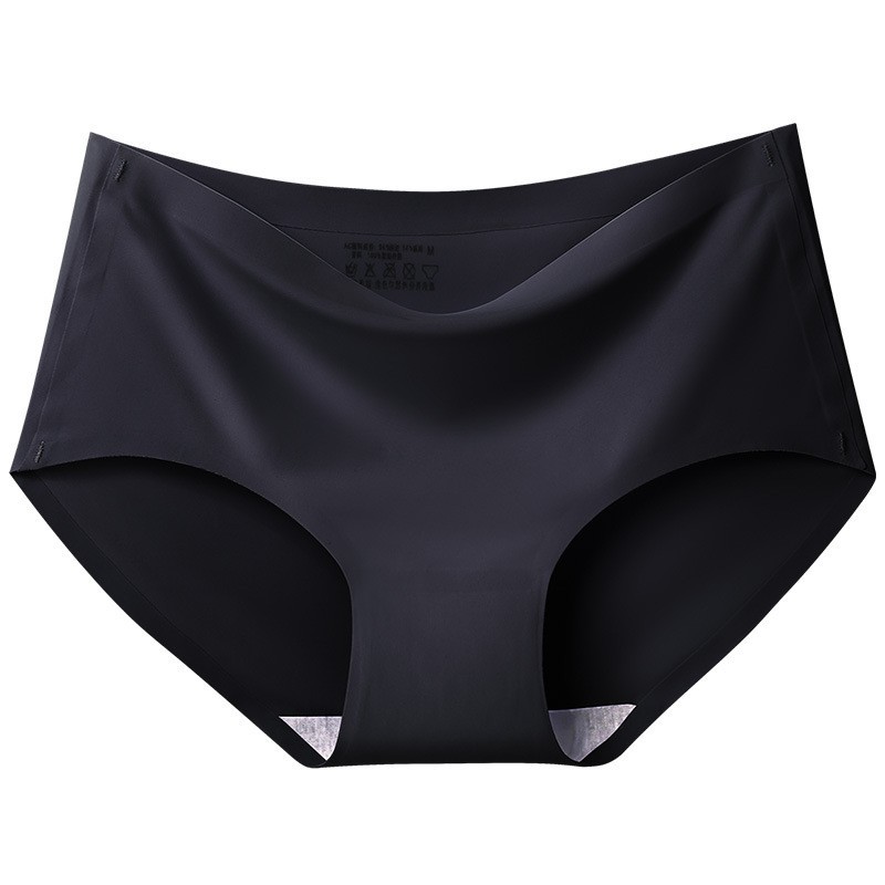 Women Seamless Knickers Ladies Underwear Teens Mid Waist Panties Briefs 4/6 Pack