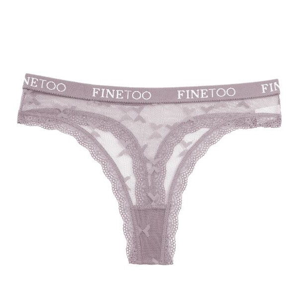 6 Pack Lot Sexy Womens Sheer Lace Thong Panties See Through Underwear Lingeries