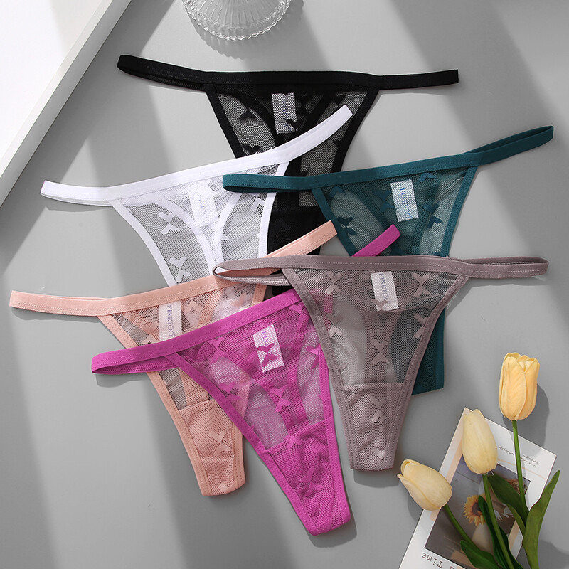 Sexy Women’s Mesh Thong – 2 Pack