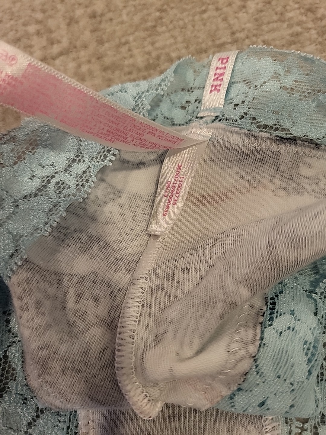 Victoria’s Secret PINK 2013 SMALL Extra Low Rise Mini Cheekster 3 Pairs