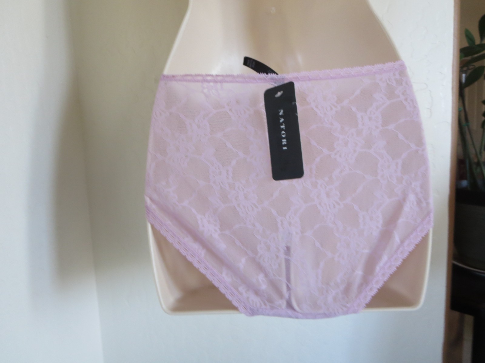 NATORI BLISS ALLURE LACE FRENCH CUT PANTY #772303, ONE SIZE (FITS S-XL) PINK NEW