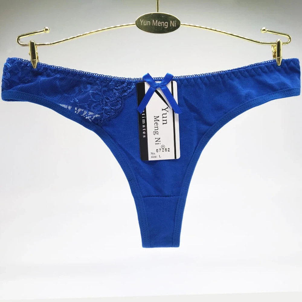 Women’s Cotton Thongs Lightweight Comfortable Cotton Knickers Panties | 3/6 Pack