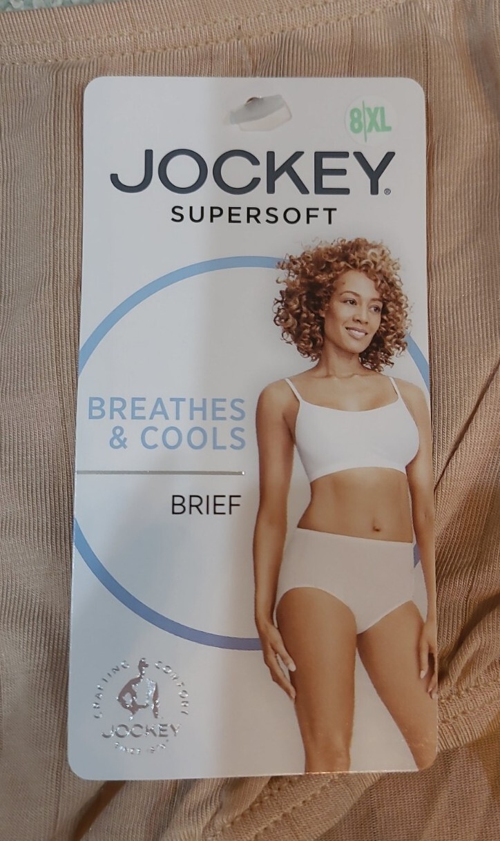 JOCKEY SUPERSOFT 2376 BREATHES COOLS 9/XXL SOFT MODAL STRETCH BRIEF ~NWT