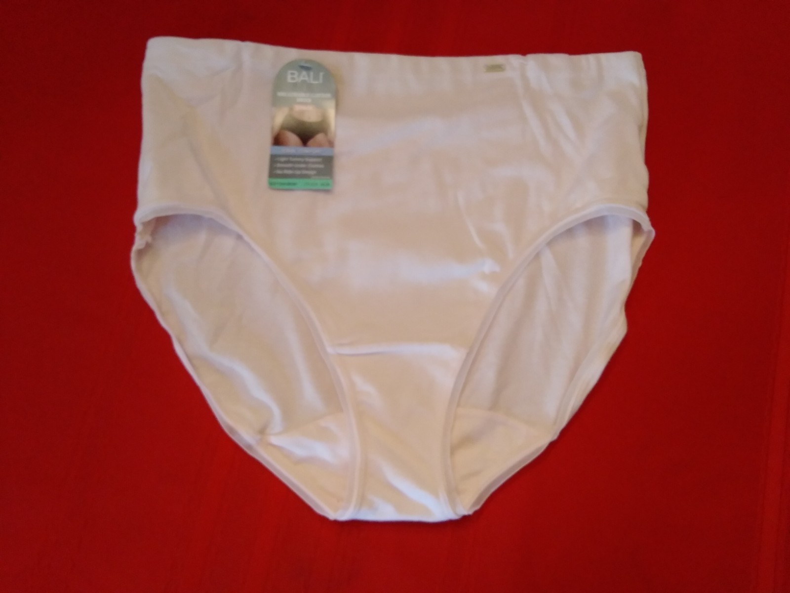 Panties Bali Light Control Shaping Brief Light Pink Peach SZ 8XL Cotton Spandex