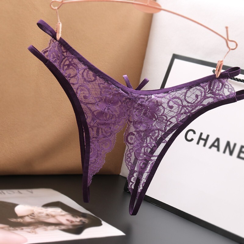 Women Sexy Thongs G-String Hot Panties Lace Bow Underwear Lingerie Underpants