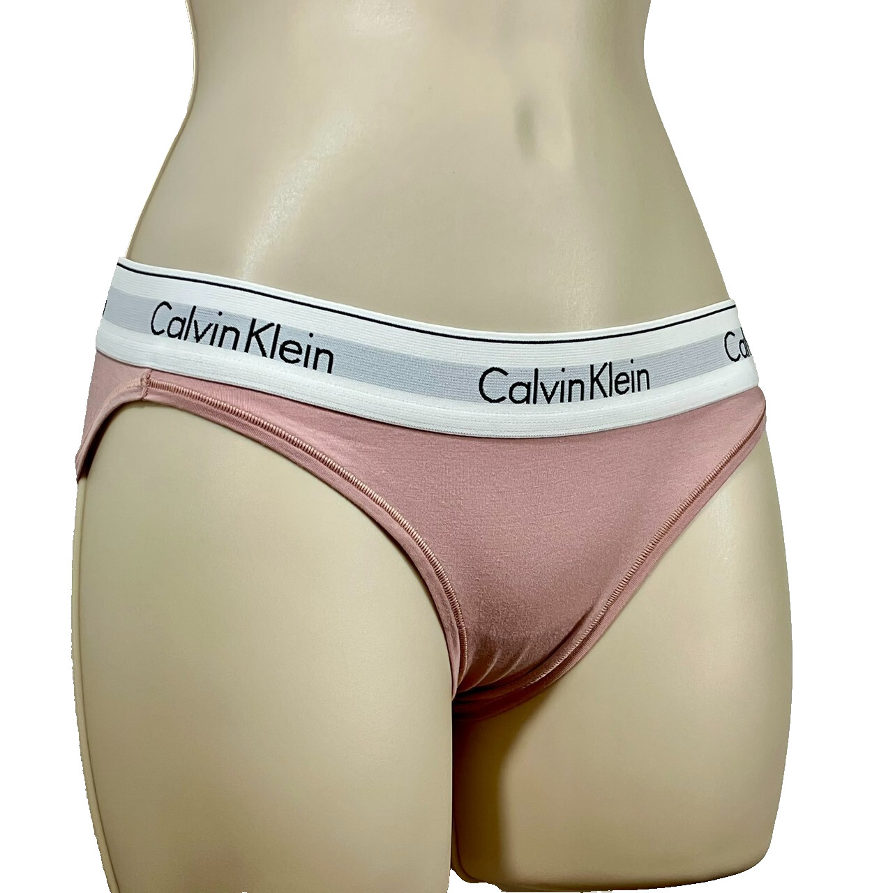NWOT 1-Pack Calvin Klein Women’s XS Modern Cotton Bikini F3787 Baby Pink $22
