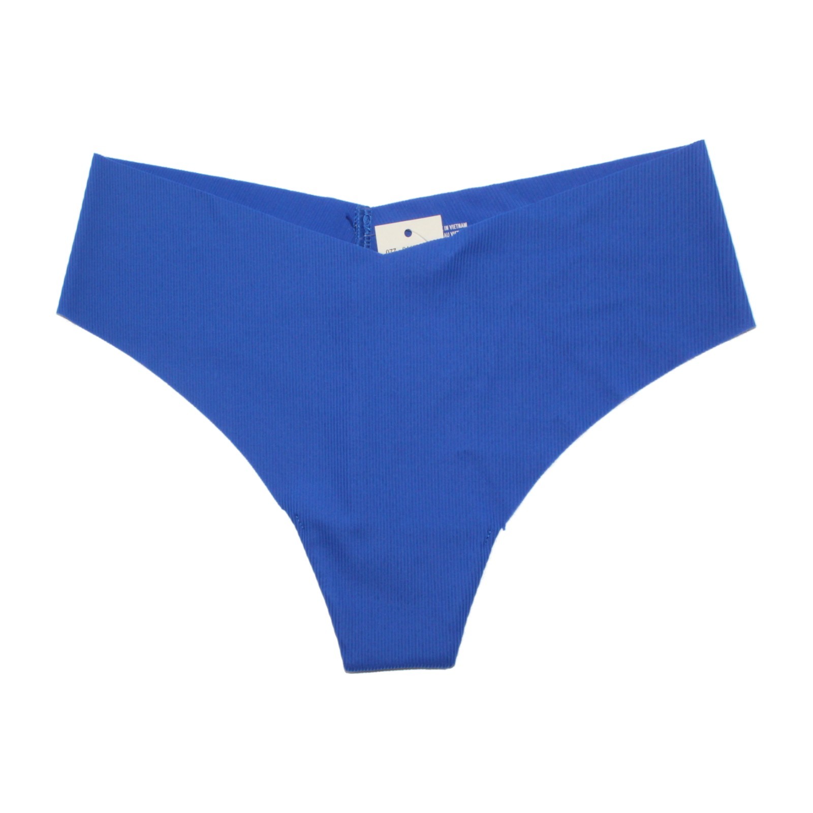 Aerie Women’s SMOOTHEZ No-Show Raw Edges Ribbed Thong Underwear 8445-8245