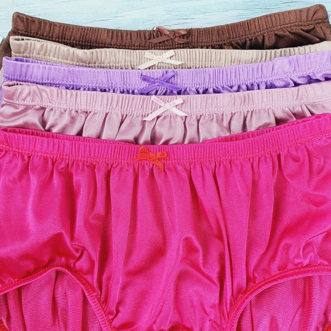 Nylon Panties Men Women Underwear Plus Size Comfort High Waist Knickers Pant Set