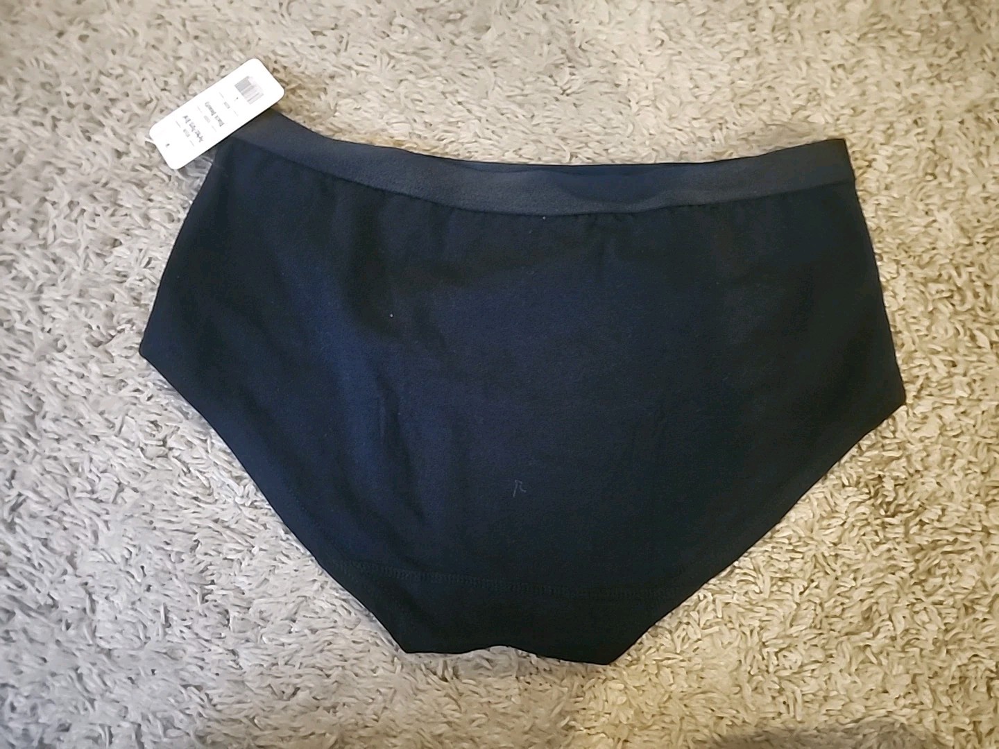 Women’s Size Largepanty Dropperfect Panty Brief Black Beauty NWT