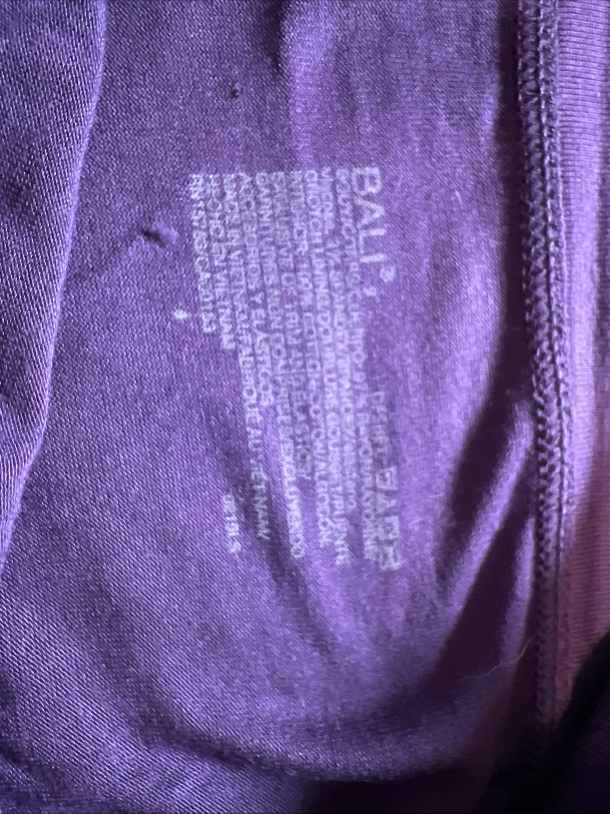 Vintage BALI Panties Briefs (DFSBF1) Size 9 PURPLE VISTA New – 2 Pairs -So Soft!