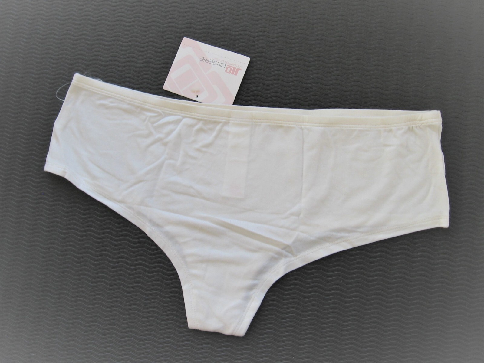 X018 JLO Jennifer Lopez Lingerie NEW Women’s White Stretch Pure Modal Hipster XL