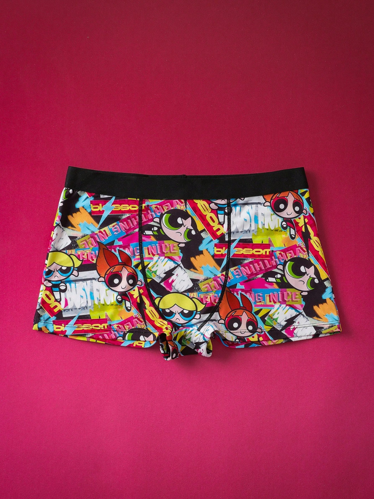 Powerpuff Girls Cartoon Licensed Cute Kawaii Boyshort Panty
