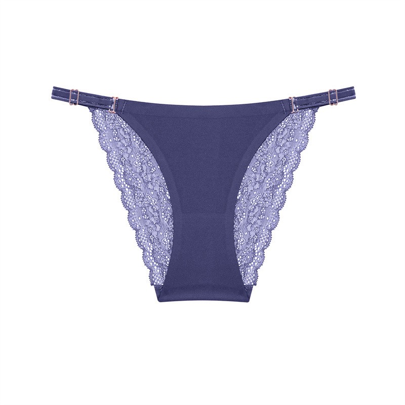 6 Pack Lot Sexy Womens Seamless Lace Panties Bikinis Thong Underwear Lingeries