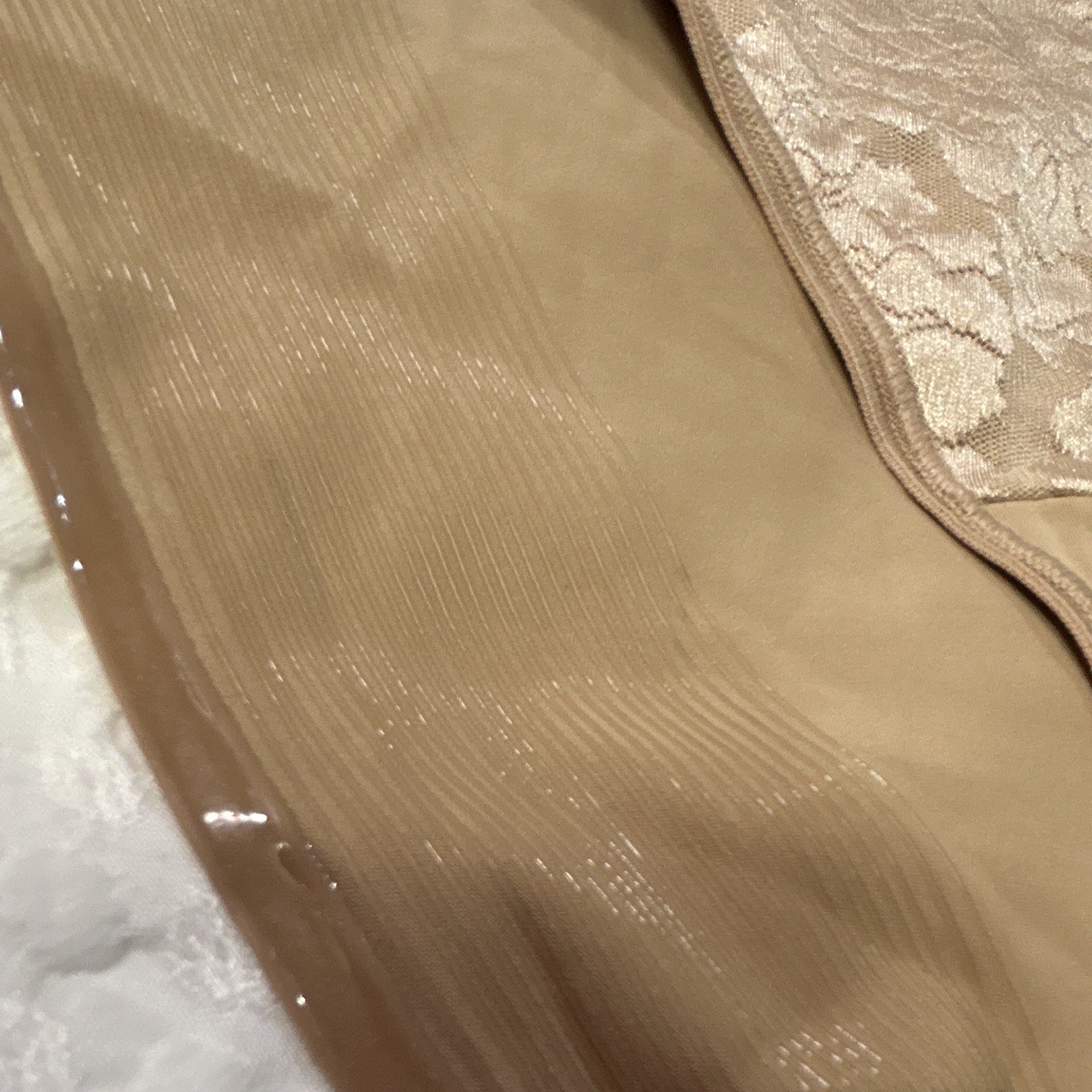 Soma Modern Brief Panties Tummy Control shape wear Beige Size L/G