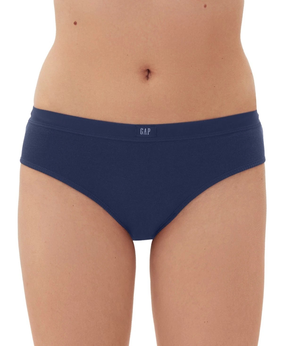 GAP GapBody Women’s 1-Pack Logo Comfort Hipster Panty Underwear, Elysian Blue