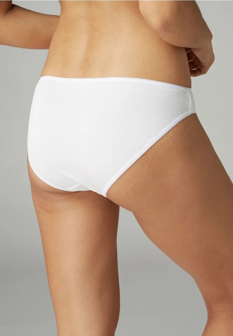 Pack 3 6 12 Womens Bikini Briefs 100% Cotton High Leg Ladies Knickers Underwear