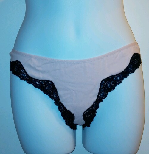 EXPRESS THONGS Nwt, 2 panties new inside box. Soft Pink And Red, size S. 2 Pairs