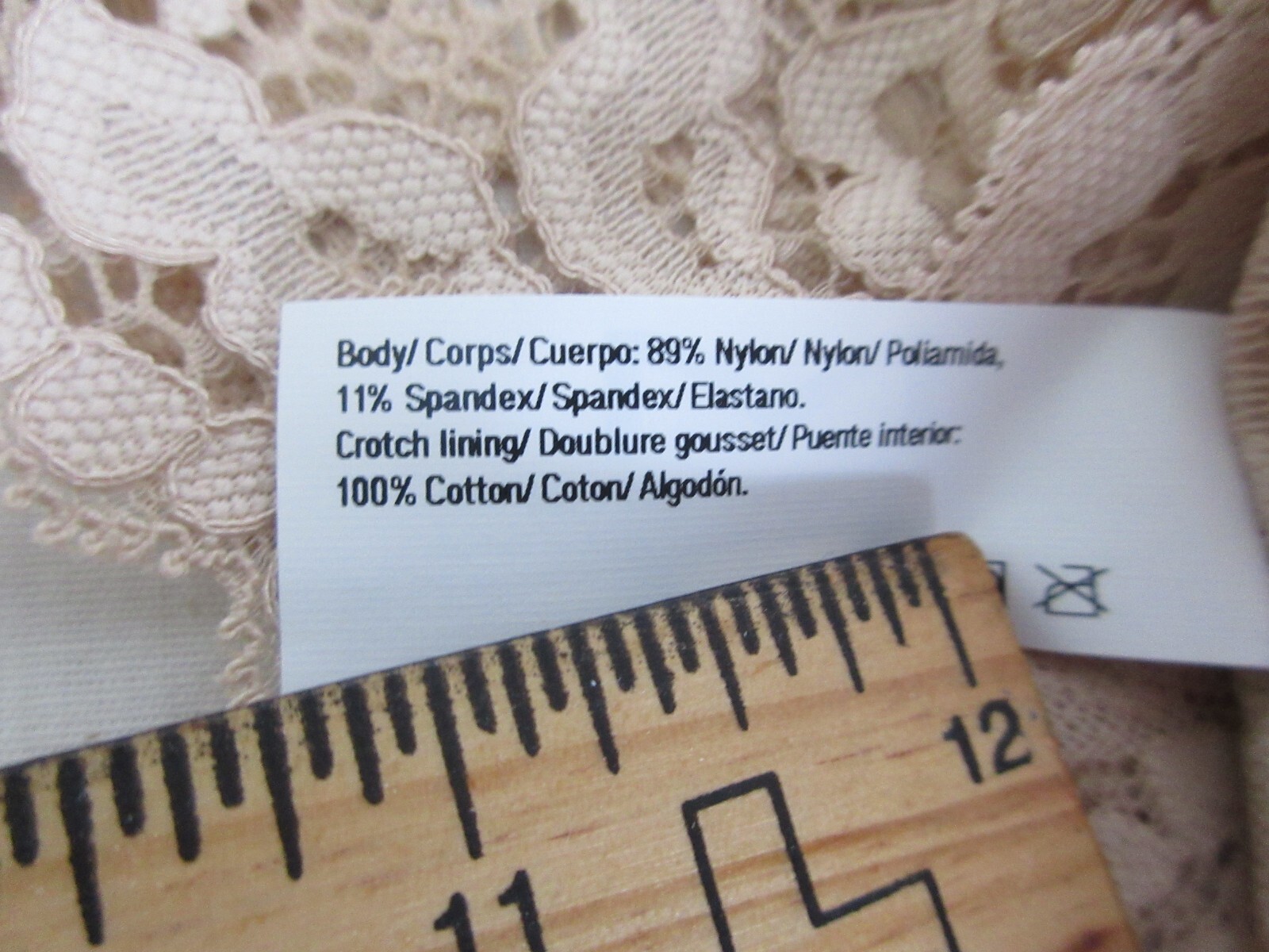 Maidenform Women’s Boy Shorts Fit Cheeky Lace Underwear 2 pr New