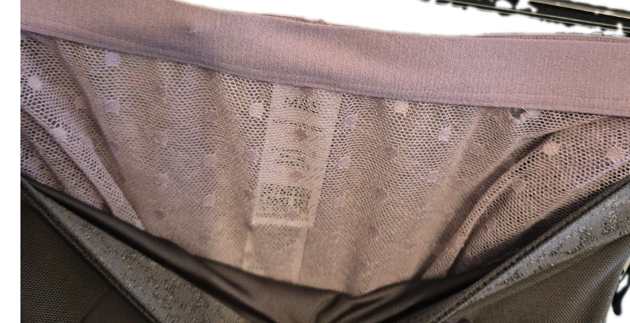 M&S Size 18 2 Pair Pack Of Full Briefs Knickers Panties Lilac & Grey New No Tags