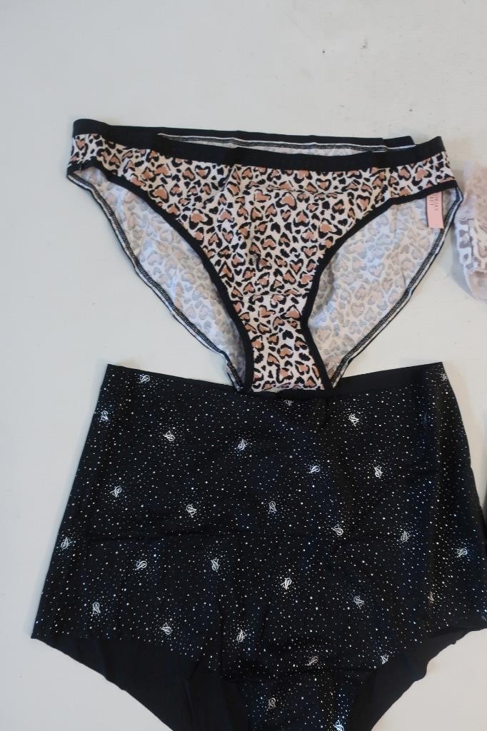 NWT Victoria’s Secret/3 Pink/3 Multi Mixed Lot (Item-11) 6-Pc Hiphug Panties XL