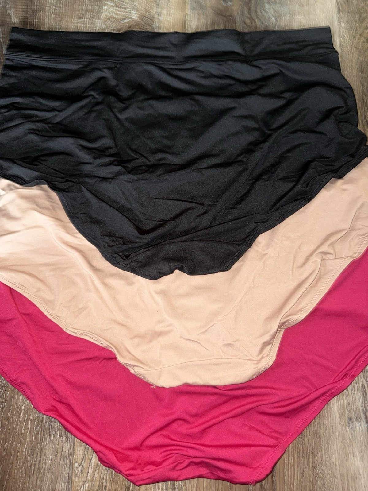 Warners ~ Womens Brief Underwear Panties Polyester Blend 3-Pair ~ 5X