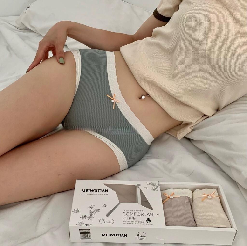 Women’s Full Brief Panties 3-Pack Size Small Medium Stretch Breathable Underwear
