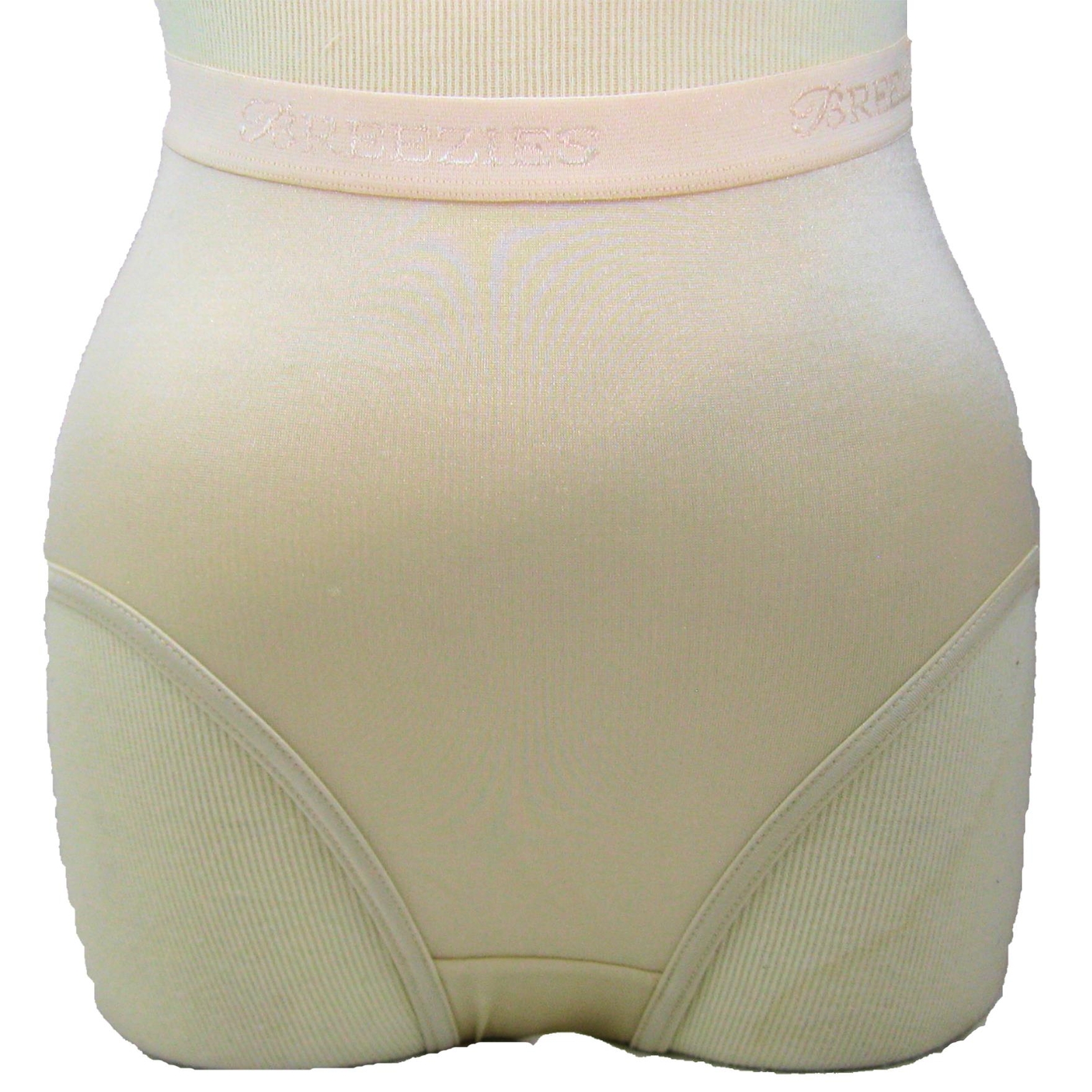 Classic Breezies Set of 2 Nylon Lycra Full Cut Panties UltimAir CHAMPAGNE Size 5