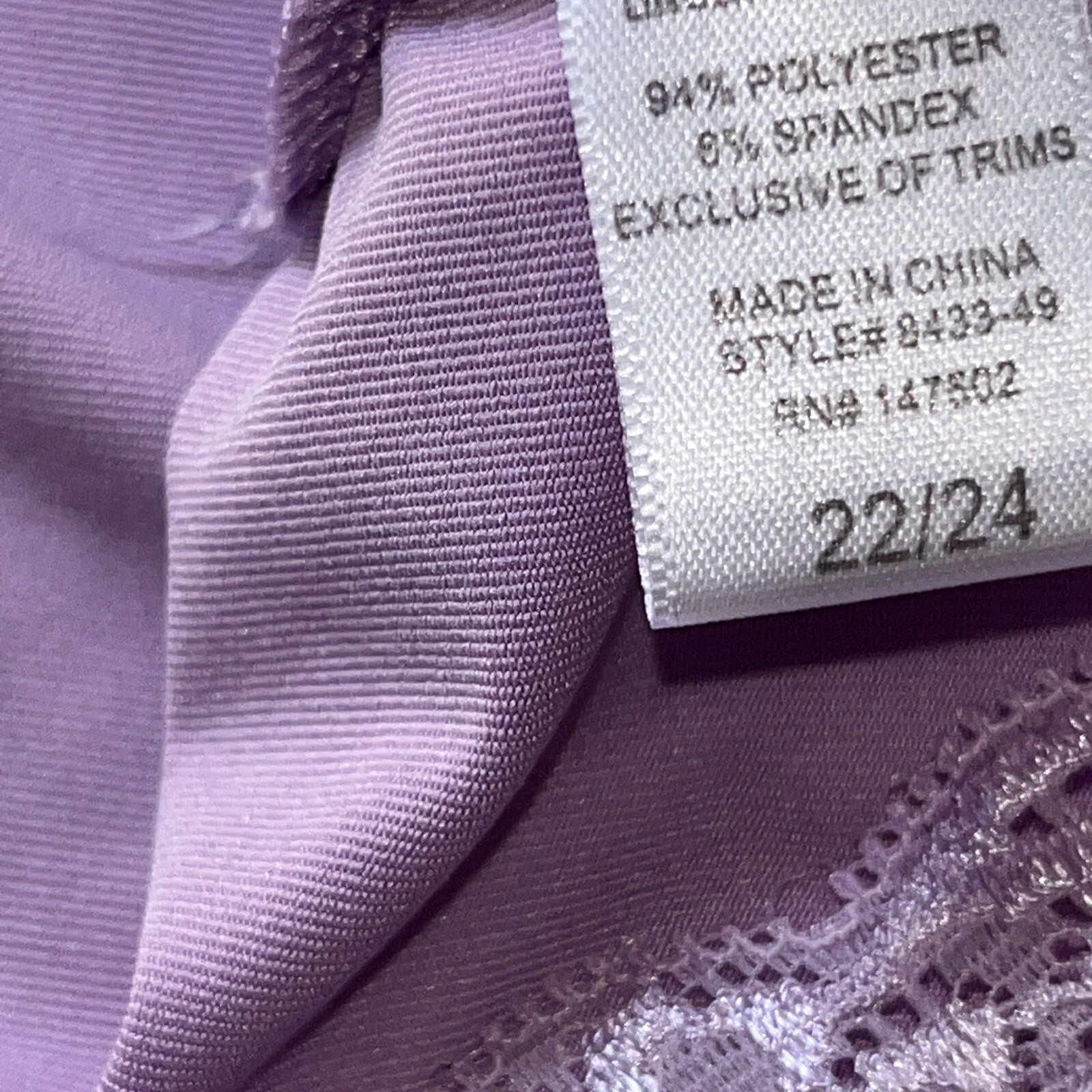 ashley stewart 22/24 Panties Purple
