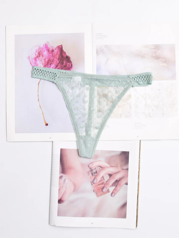 Lace G String Thong Low Rise Stretch Bikini Underwear Panties Women Plus 4XL