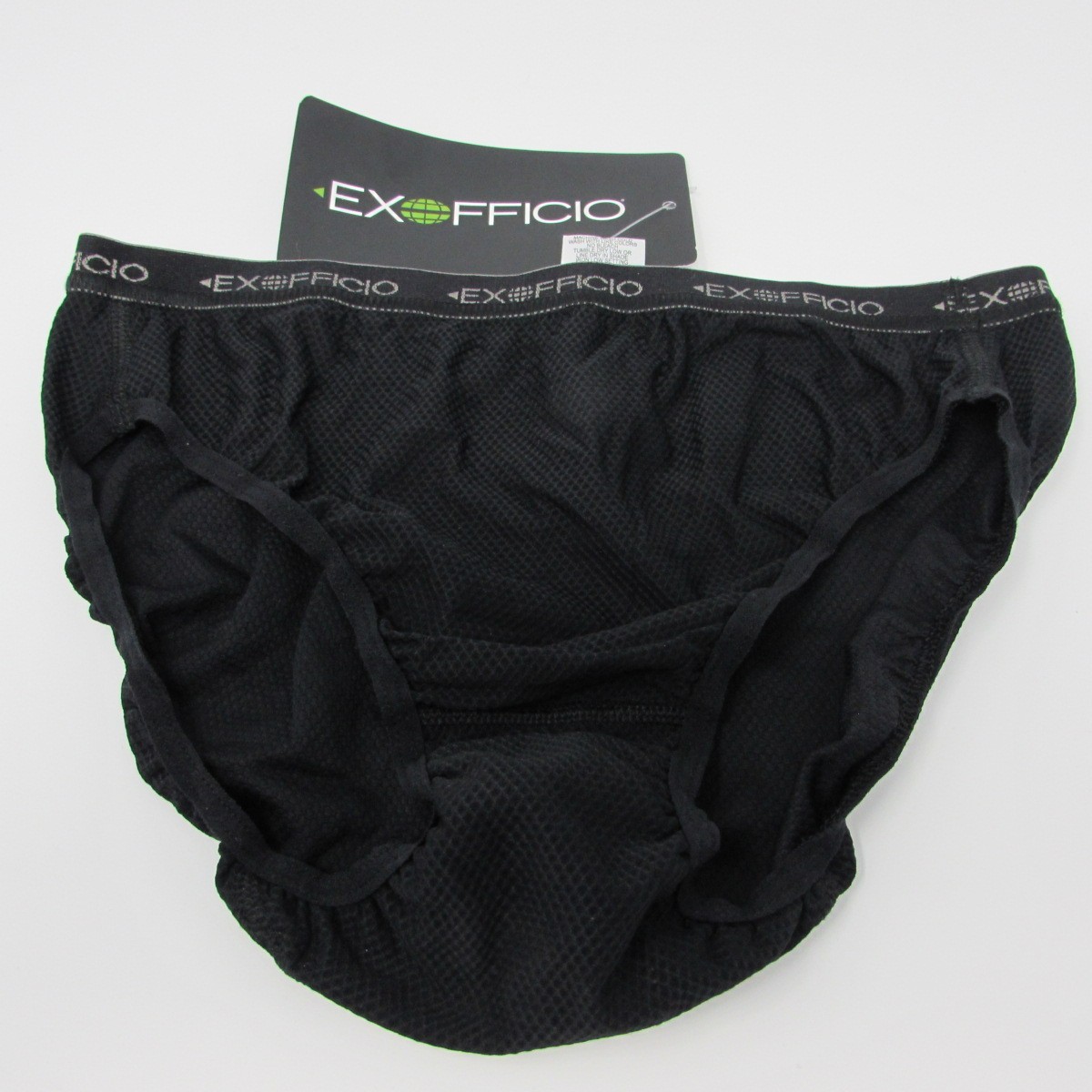 Exofficio Give-N-Go Bikini Briefs One Pair Black Women’s Size Small