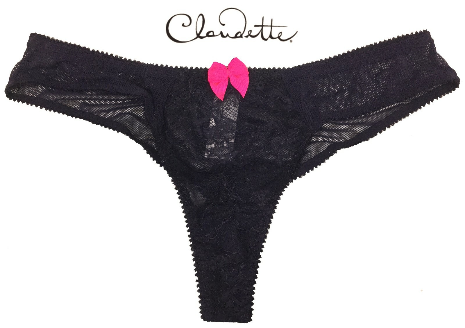 Love Claudette Darling Brazilian Thong Bikini Panty Briefs Lingerie Gothic Grape