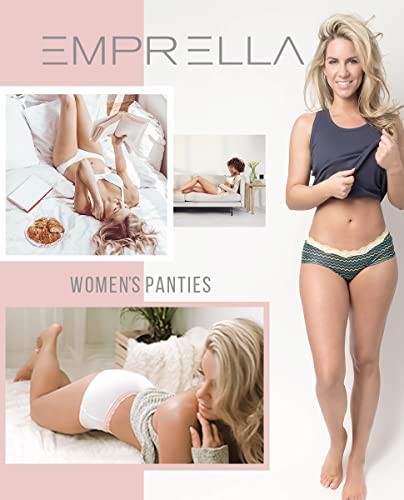Emprella Cotton Underwear for Women Seamless Women’s Underwear Pack