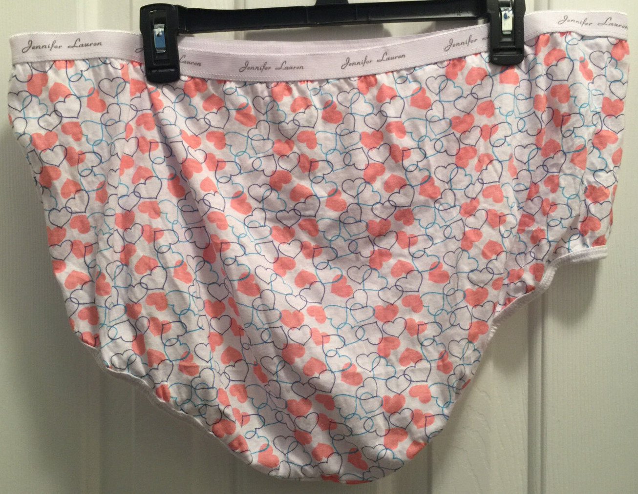 Womens Size 13 Brief Panties 3 Pair Lot Mixed Patterns Cotton Blend Underwear