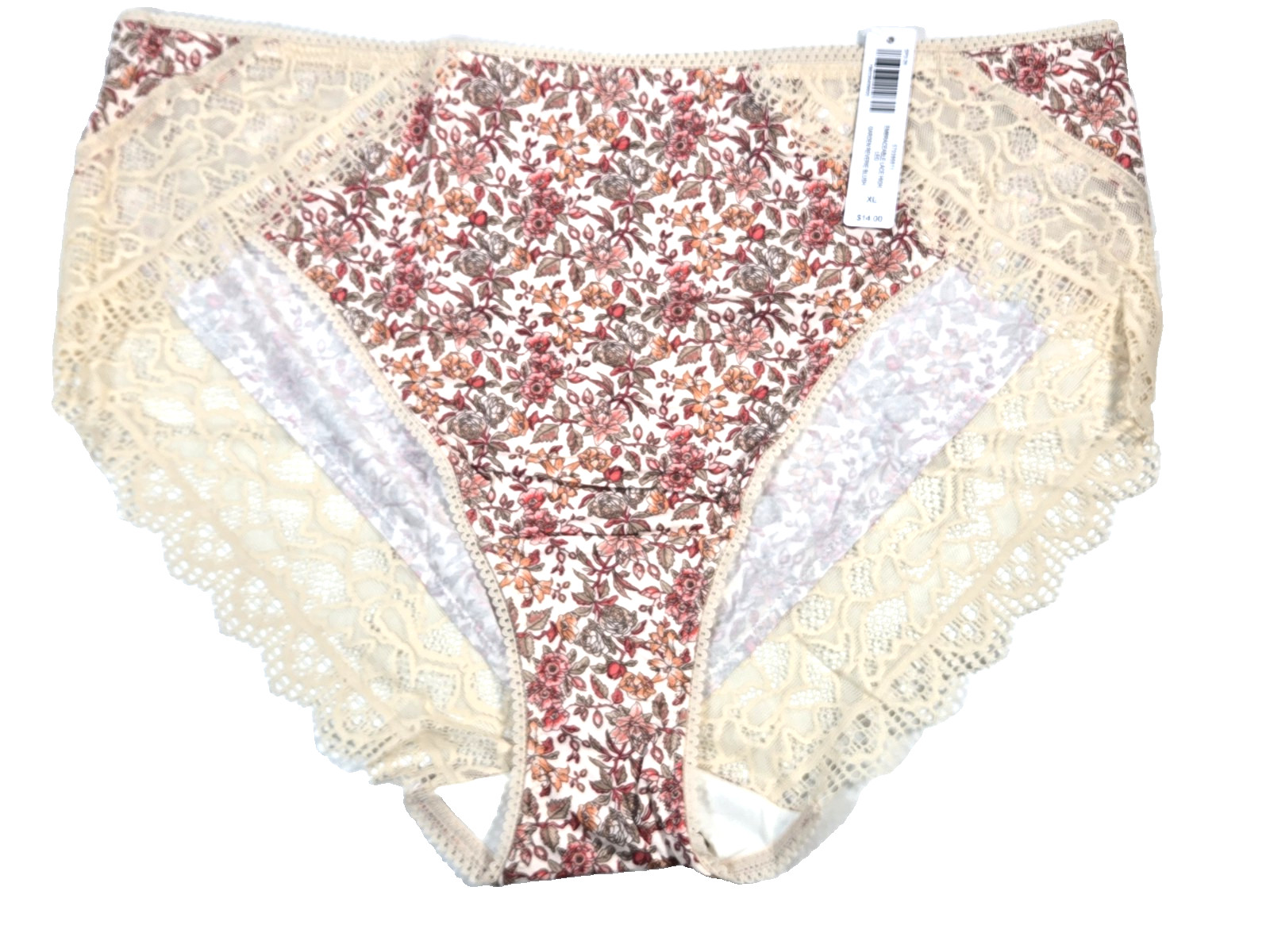 Women Panty Soma Intimates Embraceable Lace High Leg NWT XL MSRP: $14.00